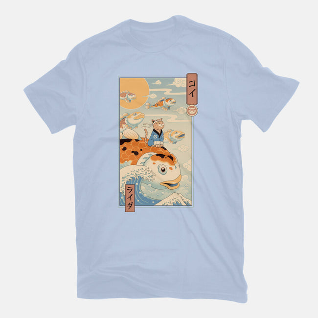 Flying Carp Rider-Womens-Fitted-Tee-vp021