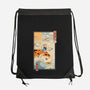 Flying Carp Rider-None-Drawstring-Bag-vp021