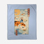 Flying Carp Rider-None-Fleece-Blanket-vp021