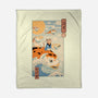 Flying Carp Rider-None-Fleece-Blanket-vp021