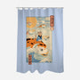 Flying Carp Rider-None-Polyester-Shower Curtain-vp021