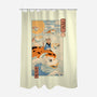 Flying Carp Rider-None-Polyester-Shower Curtain-vp021
