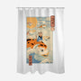 Flying Carp Rider-None-Polyester-Shower Curtain-vp021