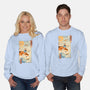 Flying Carp Rider-Unisex-Crew Neck-Sweatshirt-vp021