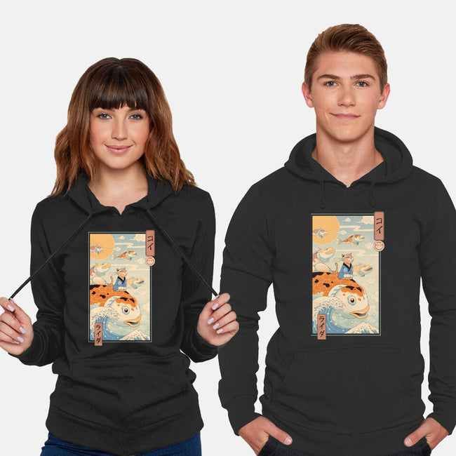 Flying Carp Rider-Unisex-Pullover-Sweatshirt-vp021