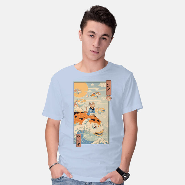 Flying Carp Rider-Mens-Basic-Tee-vp021