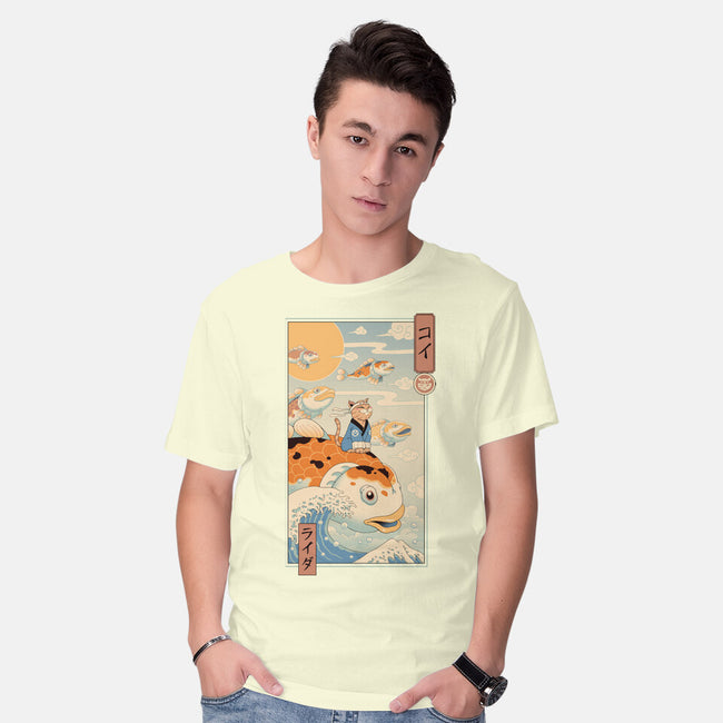 Flying Carp Rider-Mens-Basic-Tee-vp021
