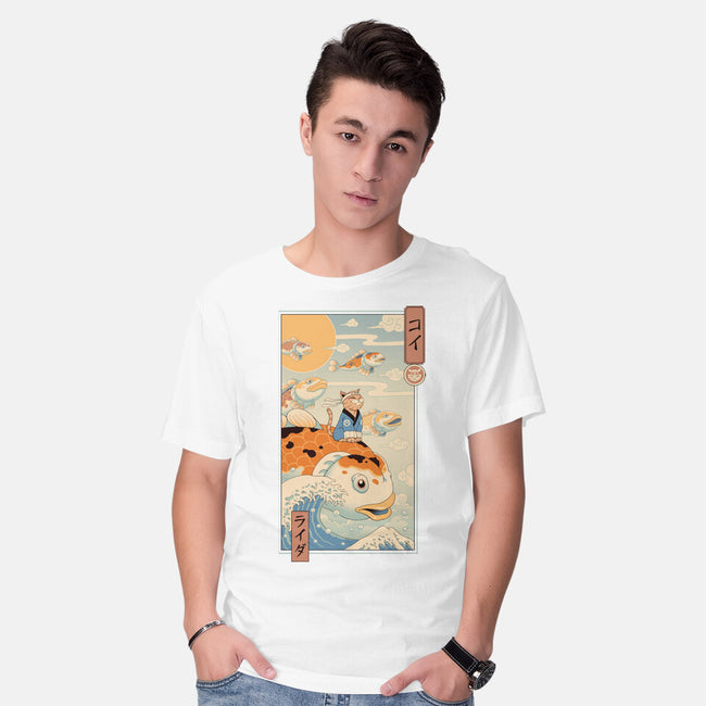 Flying Carp Rider-Mens-Basic-Tee-vp021