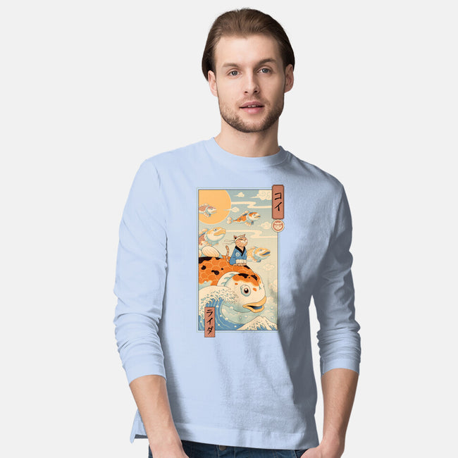 Flying Carp Rider-Mens-Long Sleeved-Tee-vp021