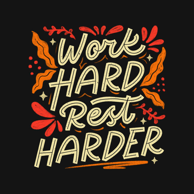 Work Hard Rest Harder-Unisex-Crew Neck-Sweatshirt-koalastudio