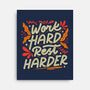 Work Hard Rest Harder-None-Stretched-Canvas-koalastudio