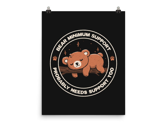 Bear Mininum Support