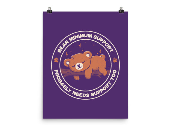 Bear Mininum Support