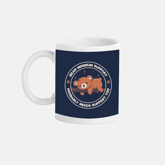 Bear Mininum Support-None-Mug-Drinkware-koalastudio