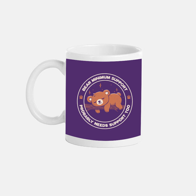 Bear Mininum Support-None-Mug-Drinkware-koalastudio