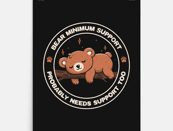 Bear Mininum Support