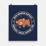Bear Mininum Support-None-Matte-Poster-koalastudio