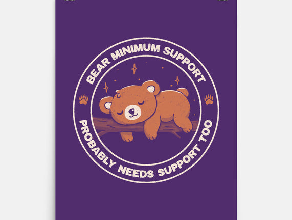 Bear Mininum Support