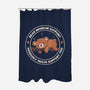 Bear Mininum Support-None-Polyester-Shower Curtain-koalastudio