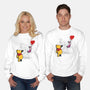 Poohksy-Unisex-Crew Neck-Sweatshirt-Barbadifuoco