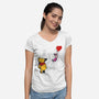 Poohksy-Womens-V-Neck-Tee-Barbadifuoco