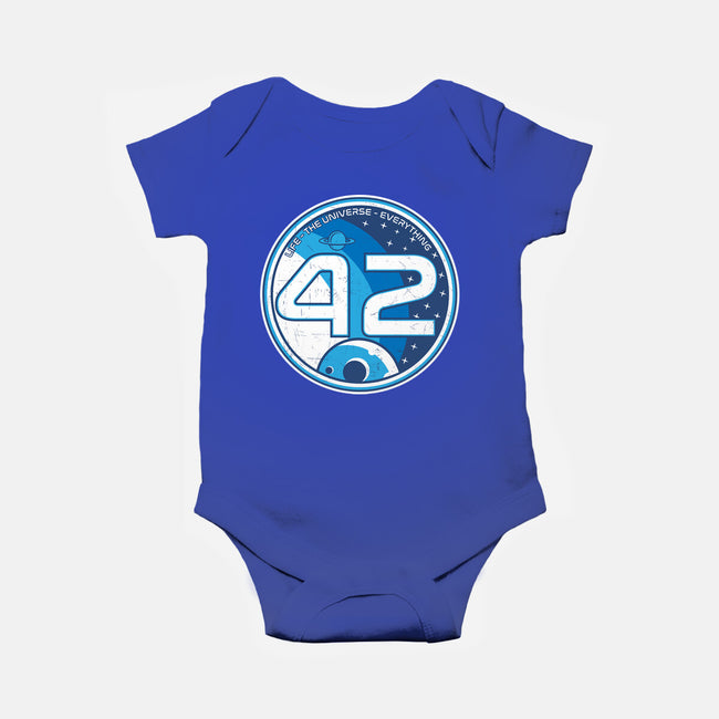 42 The Ultimate Answer-Baby-Basic-Onesie-CarloJ1956