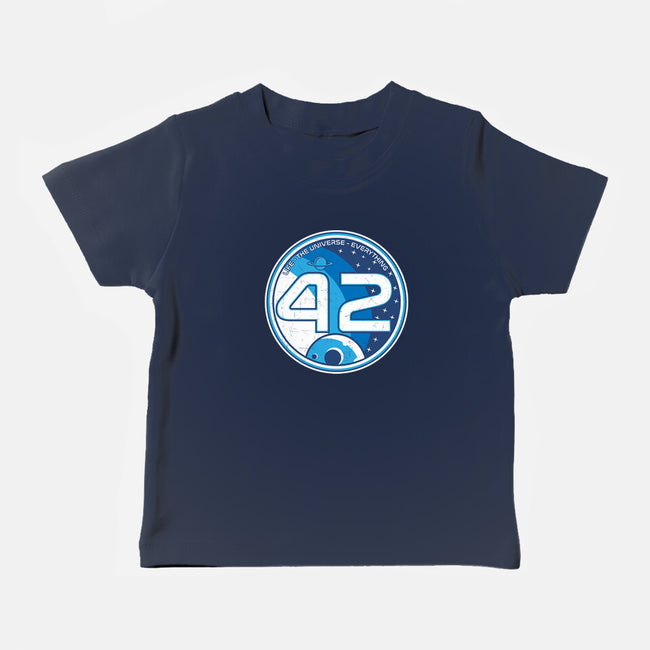 42 The Ultimate Answer-Baby-Basic-Tee-CarloJ1956