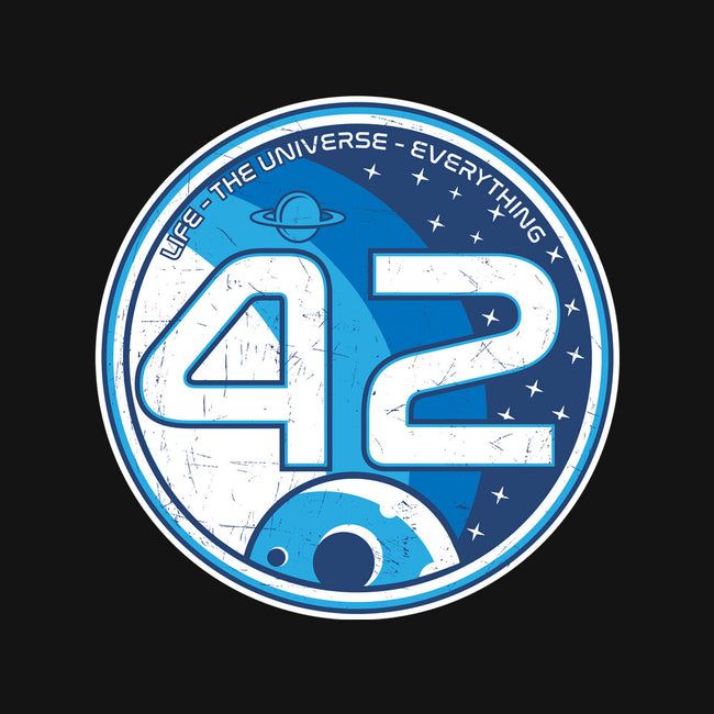 42 The Ultimate Answer-None-Polyester-Shower Curtain-CarloJ1956