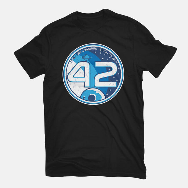42 The Ultimate Answer-Mens-Heavyweight-Tee-CarloJ1956