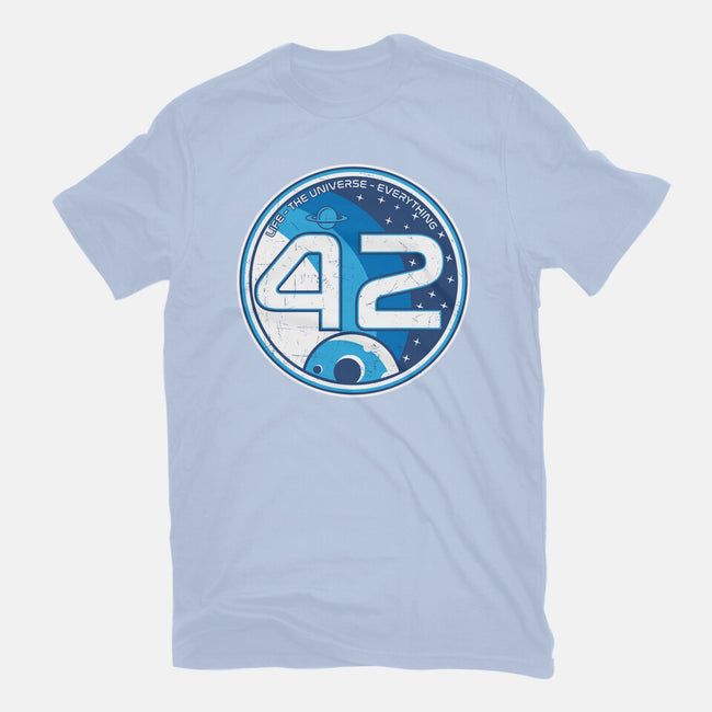 42 The Ultimate Answer-Womens-Fitted-Tee-CarloJ1956