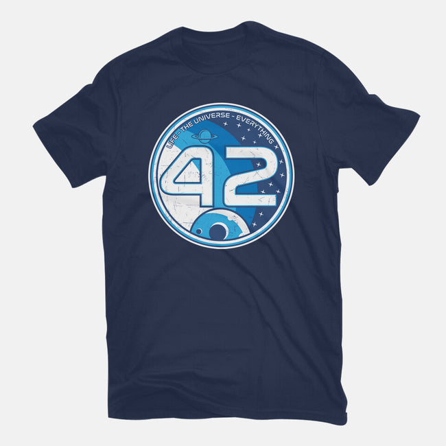 42 The Ultimate Answer-Mens-Heavyweight-Tee-CarloJ1956
