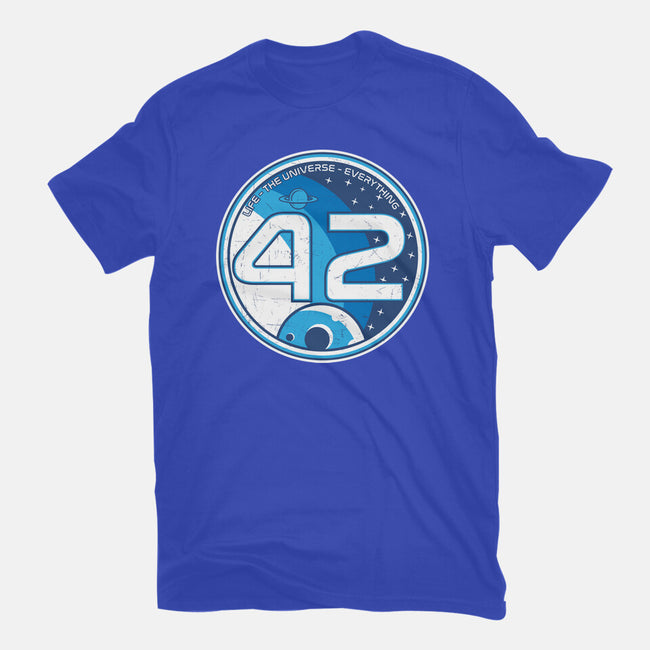 42 The Ultimate Answer-Mens-Basic-Tee-CarloJ1956