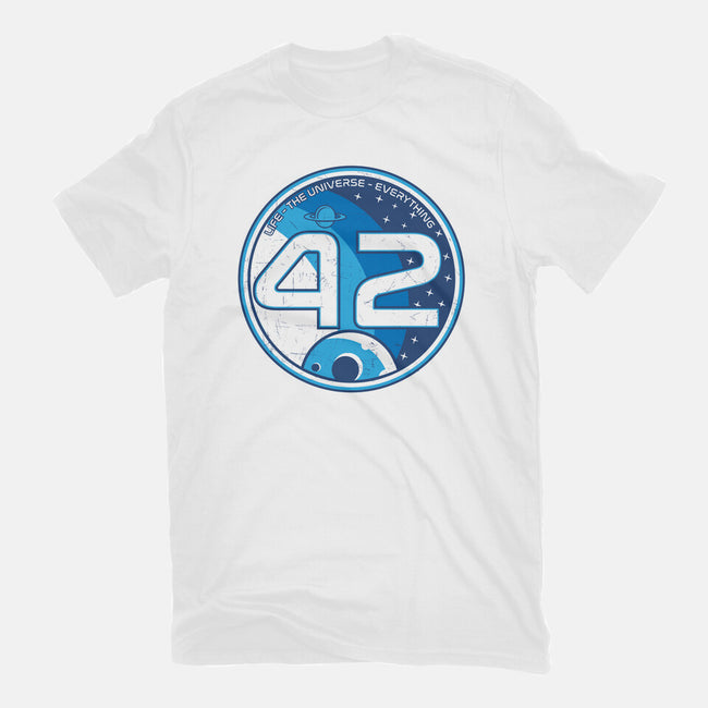 42 The Ultimate Answer-Mens-Heavyweight-Tee-CarloJ1956