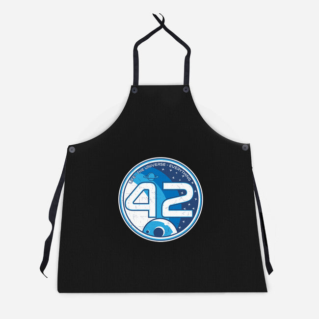 42 The Ultimate Answer-Unisex-Kitchen-Apron-CarloJ1956
