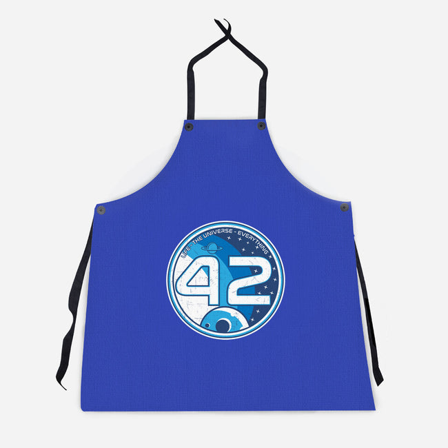 42 The Ultimate Answer-Unisex-Kitchen-Apron-CarloJ1956