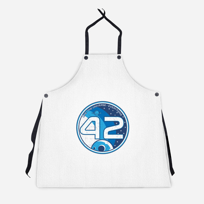 42 The Ultimate Answer-Unisex-Kitchen-Apron-CarloJ1956