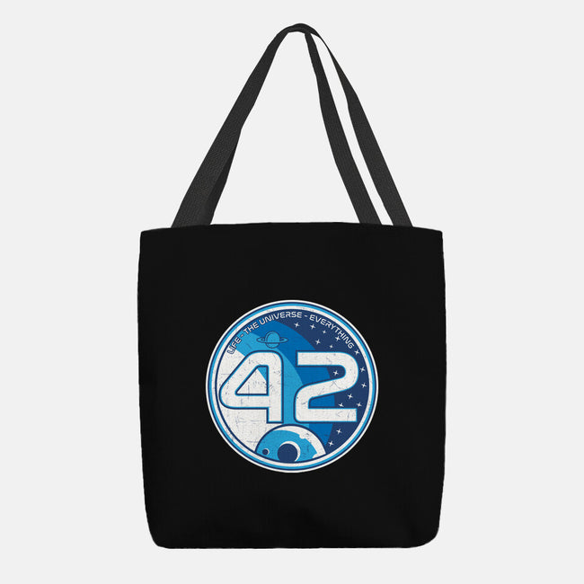 42 The Ultimate Answer-None-Basic Tote-Bag-CarloJ1956