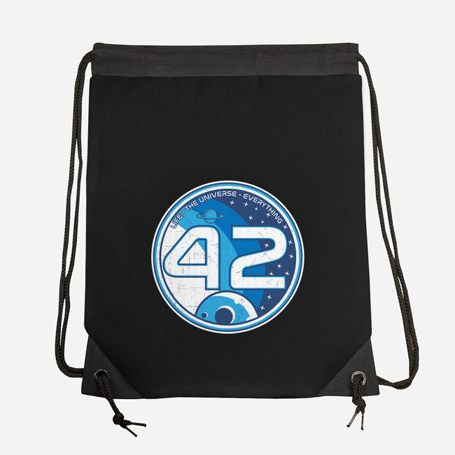 42 The Ultimate Answer-None-Drawstring-Bag-CarloJ1956