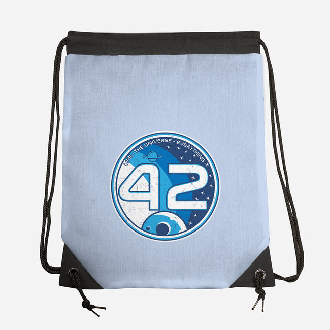 42 The Ultimate Answer-None-Drawstring-Bag-CarloJ1956