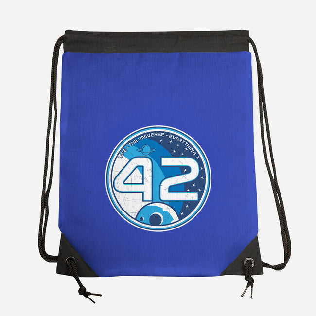 42 The Ultimate Answer-None-Drawstring-Bag-CarloJ1956