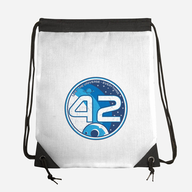 42 The Ultimate Answer-None-Drawstring-Bag-CarloJ1956