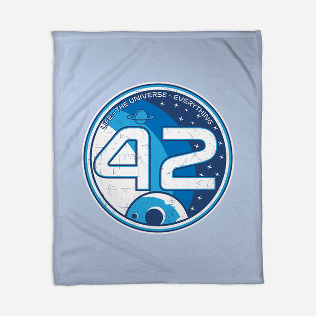 42 The Ultimate Answer-None-Fleece-Blanket-CarloJ1956