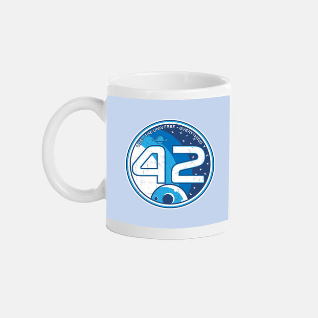 42 The Ultimate Answer-None-Mug-Drinkware-CarloJ1956