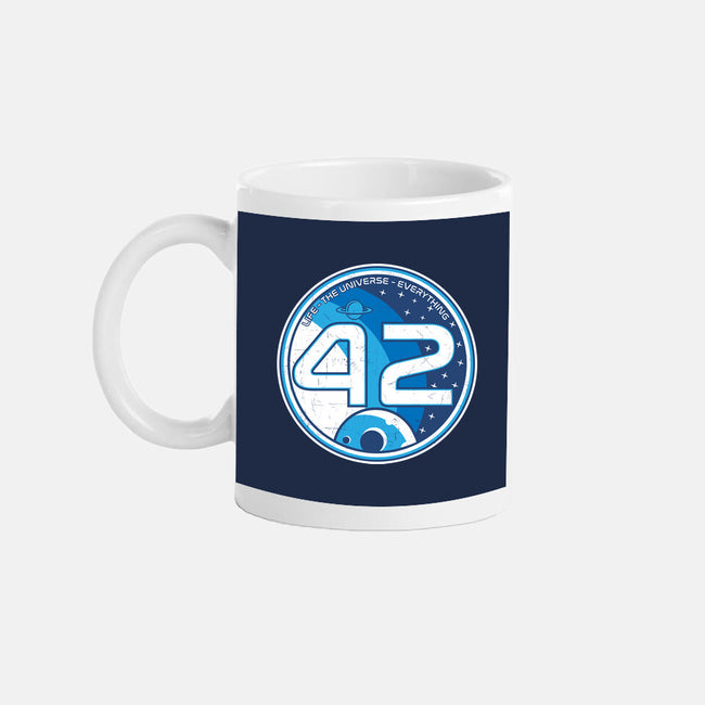42 The Ultimate Answer-None-Mug-Drinkware-CarloJ1956
