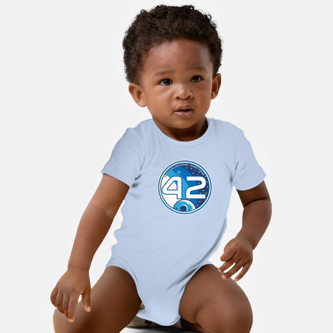 42 The Ultimate Answer-Baby-Basic-Onesie-CarloJ1956