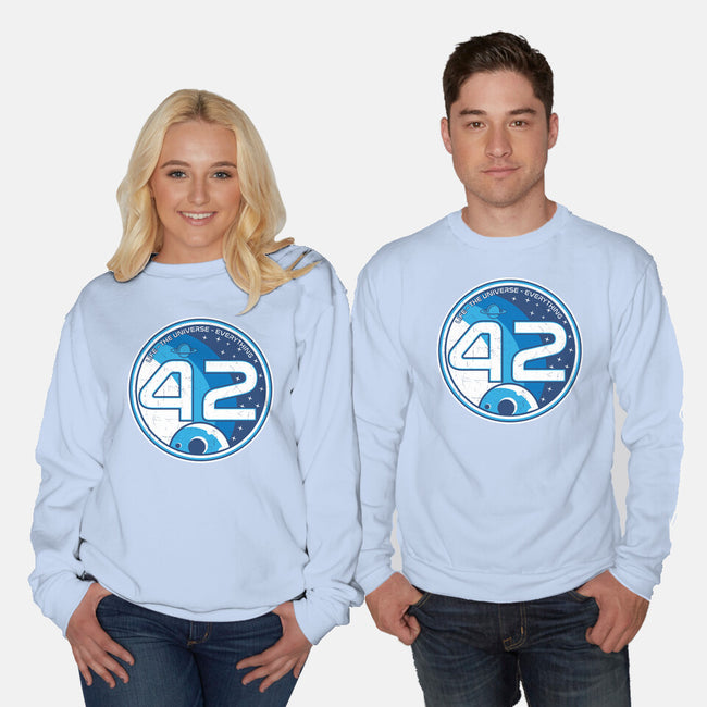 42 The Ultimate Answer-Unisex-Crew Neck-Sweatshirt-CarloJ1956