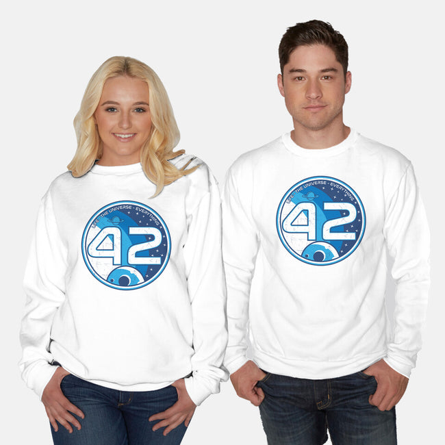 42 The Ultimate Answer-Unisex-Crew Neck-Sweatshirt-CarloJ1956
