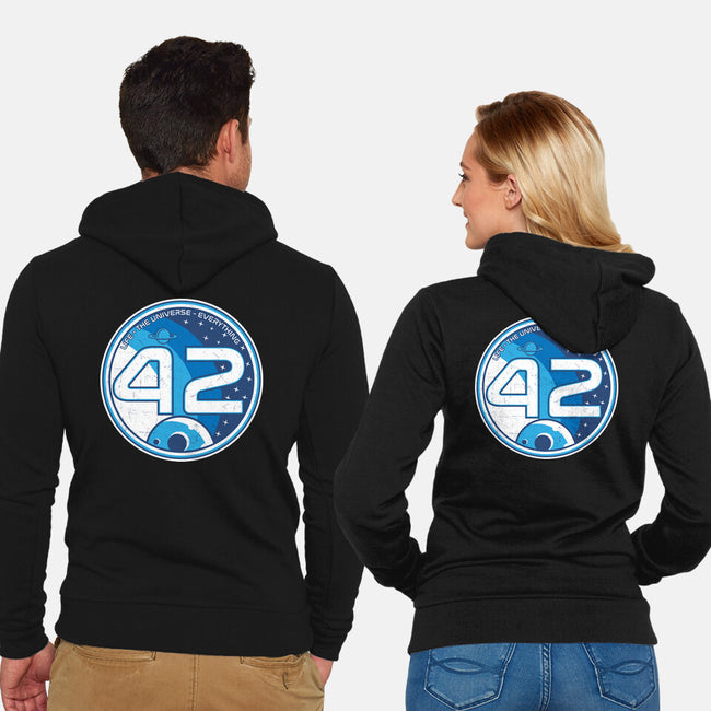 42 The Ultimate Answer-Unisex-Zip-Up-Sweatshirt-CarloJ1956