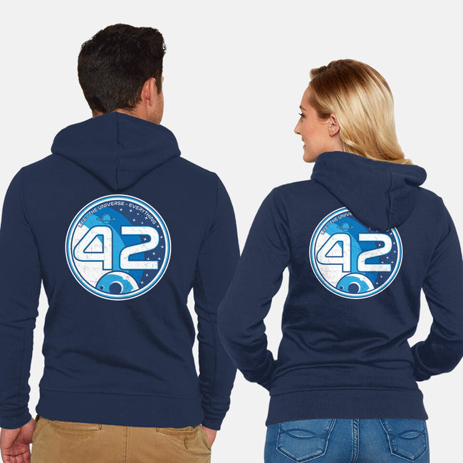 42 The Ultimate Answer-Unisex-Zip-Up-Sweatshirt-CarloJ1956