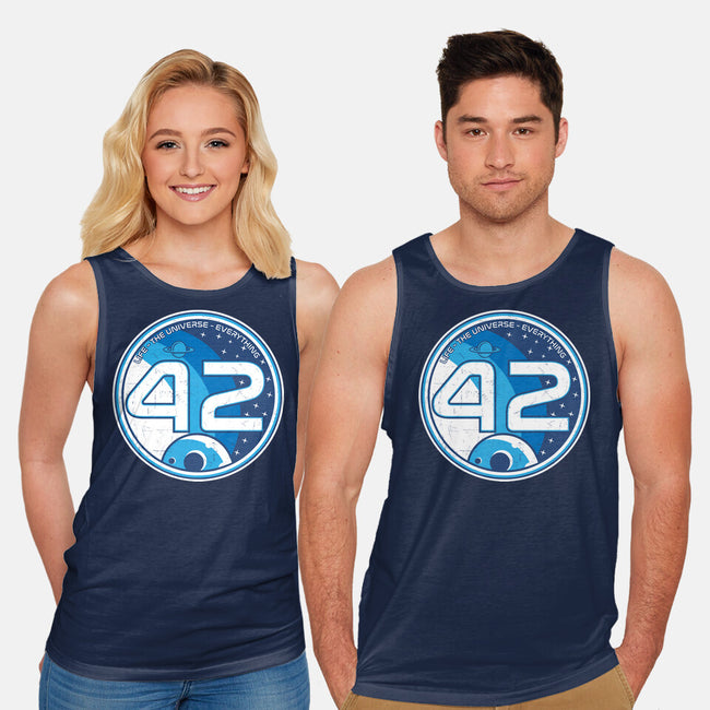 42 The Ultimate Answer-Unisex-Basic-Tank-CarloJ1956